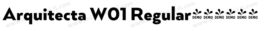 Arquitecta W01 Regular字体转换